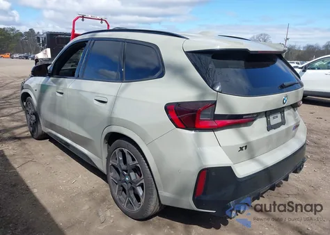 2024 BMW X1 M35I из США, поврежденный, VIN WBX13EF0XR5Y53377